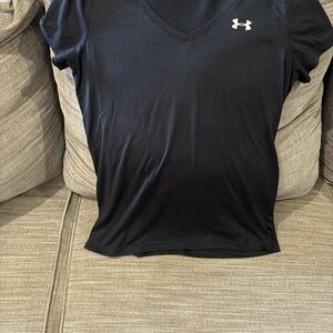 Under Armour Black Fitted Short Sleeve T-Shirt